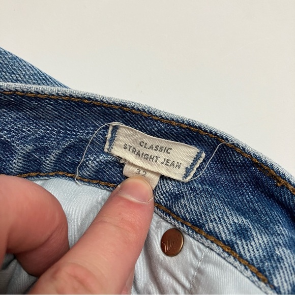 MADEWELL “classic straight” jeans - Picture 5 of 8